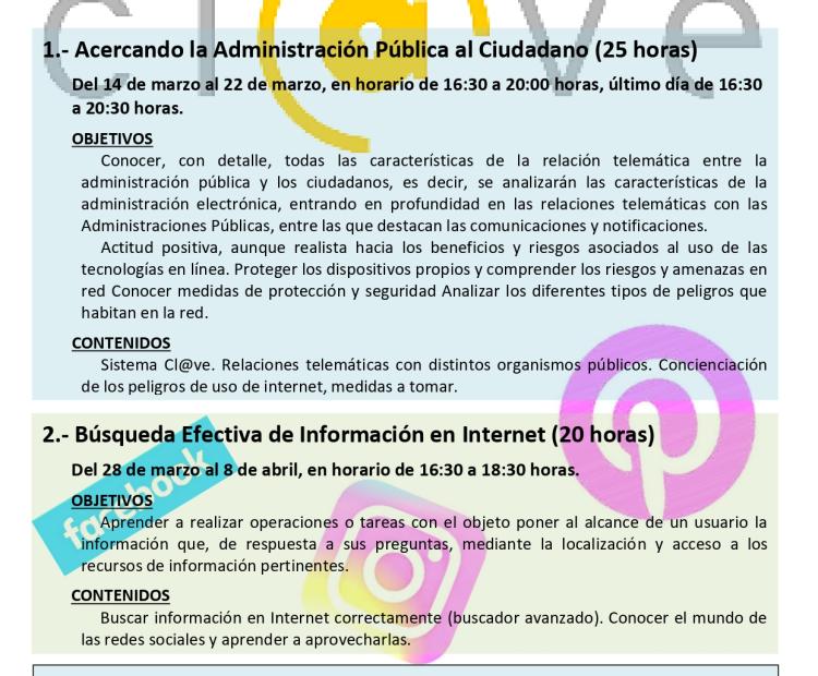 Curso de formación para adultos