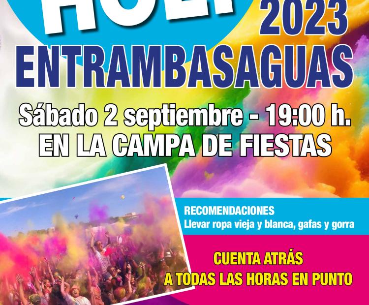 Festival Holi Entrambasaguas 2023
