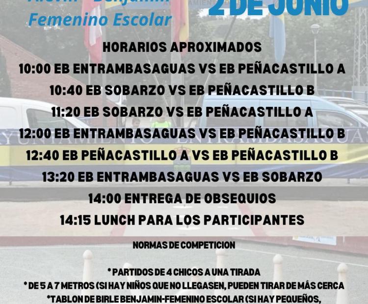 Torneo Pretemporada de Bolos.