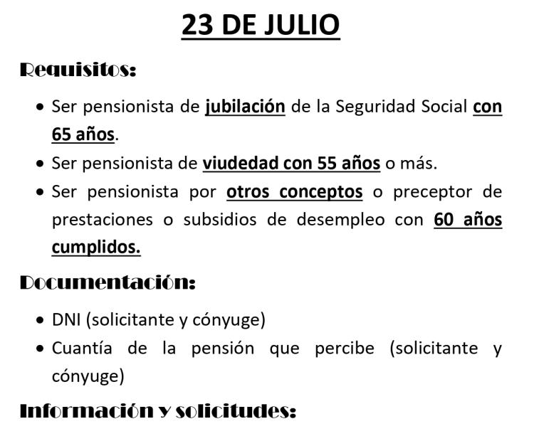 Vacaciones IMSERSO, temporada 2024/2025