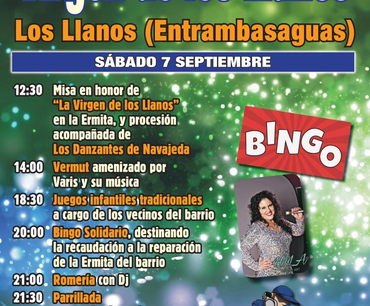 Fiesta Virgen de los Llanos 2024