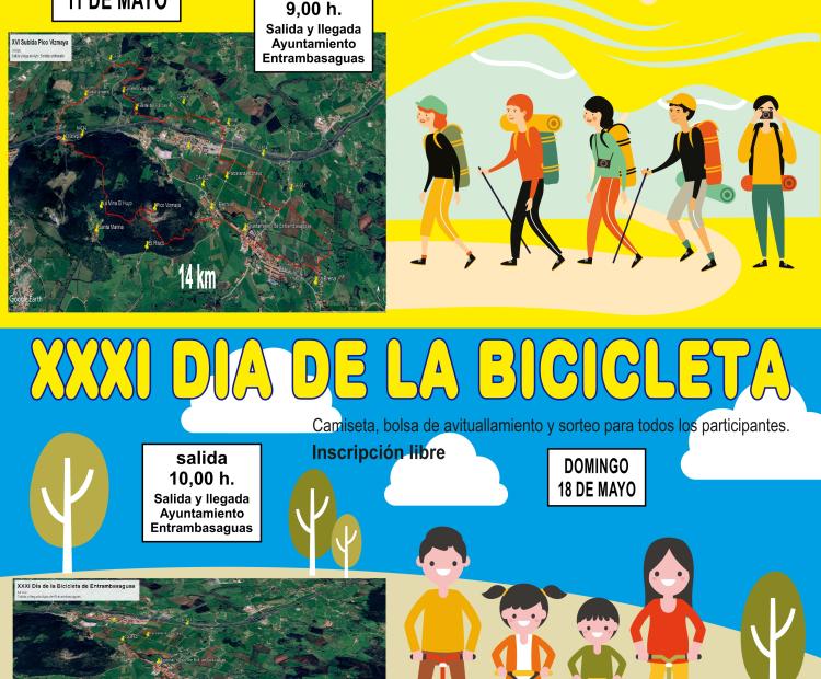 XVI MARCHA SUBIDA AL PICO VIZMAYA y XXXI DÍA DE LA BICICLETA DE ENTRAMBASAGUAS